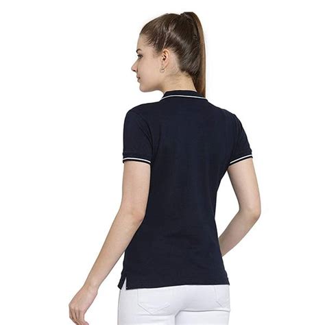 Buy Navy Blue Customized Women's Polo T-Shirt | yourPrint