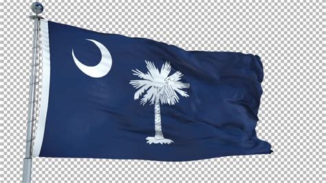 South Carolina Flag - Stock Motion Graphics | Motion Array