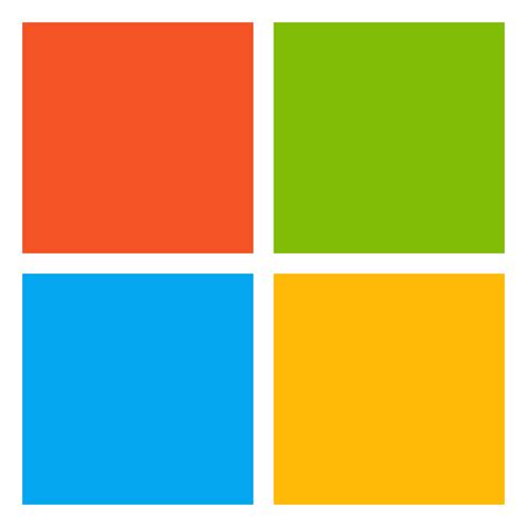 Microsoft Logo Icon PNG Image for Free Download