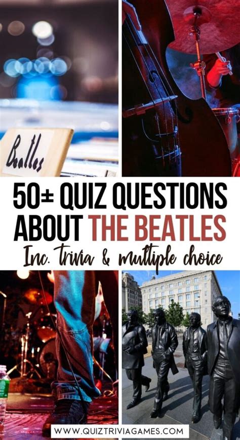 50+ The Beatles Quiz Questions and Answers (Inc. Lyrics) - Quiz Trivia ...