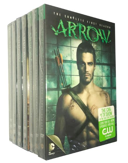 Arrow The Complete Series Seasons 1-8 DVD Box Set 38 Disc Free Shipping