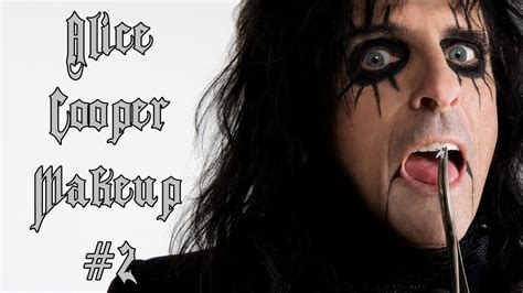 Alice Cooper Makeup #2 - Série Cantores - YouTube