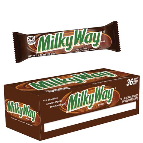 Milky Way Candy Bars - 36ct Display Box