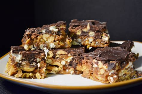 Homemade Snickers Bars - White River Kitchen