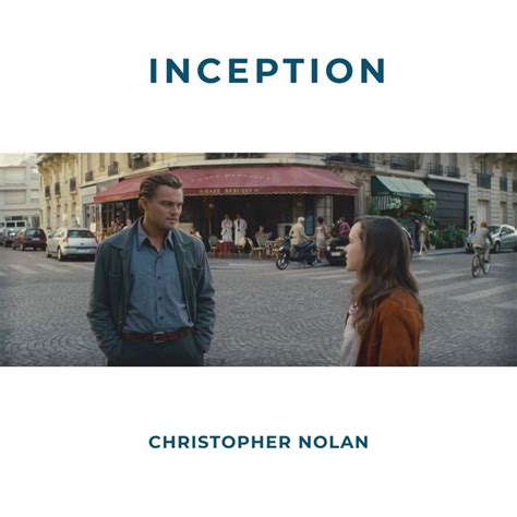 Inception by Christopher Nolan | Christopher nolan, Christopher, Nolan