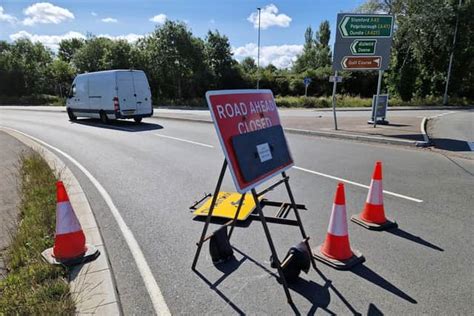 A43 closure 'chaos' as traffic uses village for diversion route to and from Corby