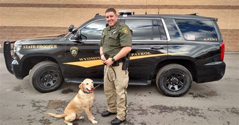 Wyoming Highway Patrol's longest-serving K-9 officer retires