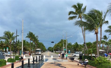 Entrance of Higgs Beach in Key West Editorial Image - Image of beach ...