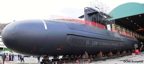 Scorpene class submarine [3775 × 1696] : WarshipPorn