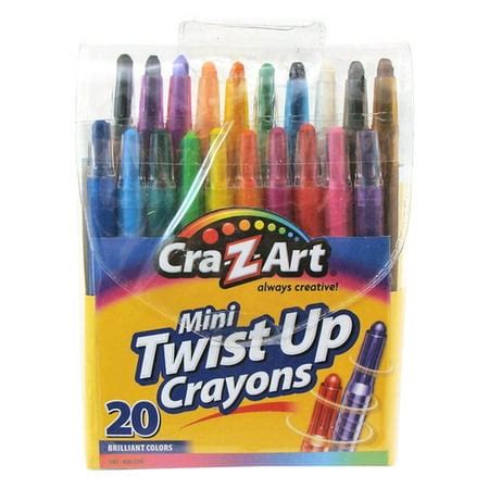 Cra-Z-Art Mini Twist-Up Crayons, 20 ct - Walmart.com