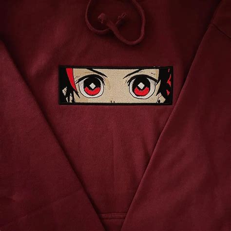 Tanjiro Eyes Embroidery (Demon Slayer) – space506