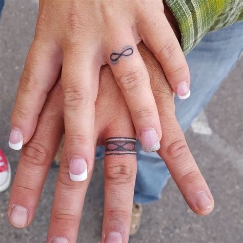 55+ Wedding Ring Tattoo Designs & Meanings - True Commitment (2018) | Ring tattoo designs ...