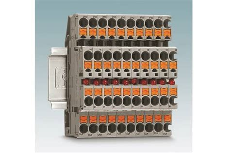 Phoenix Contact release new current indicator terminal block - Electrical connection