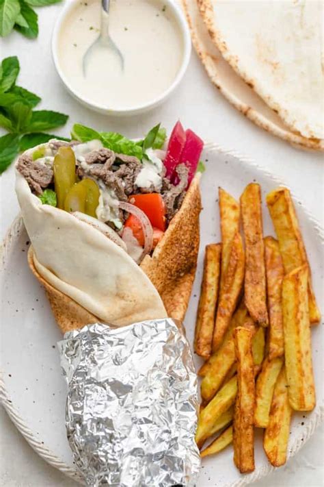 Beef Shawarma Wrap | FeelGoodFoodie