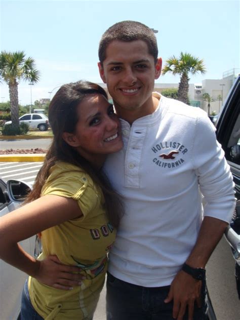 Barclays Premier League: Chicharito With His Girlfriend