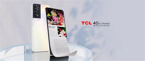 TCL 40 NXTPAPER | Full-color Electronic Paper Display | TCL Global