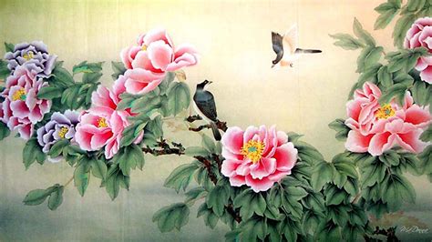 Chinese Flower Backgrounds