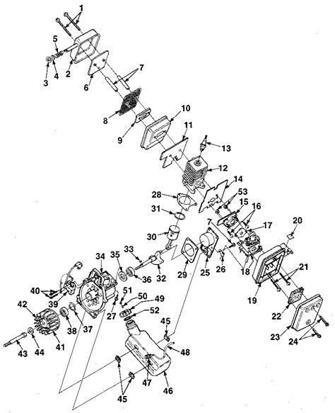 Homelite Leaf Blower Parts Diagram