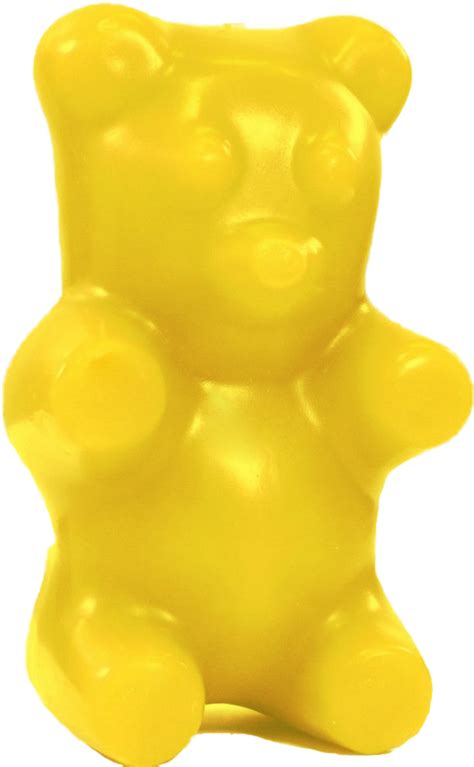 Yellow Gummy Bear , Png Download Clipart - Large Size Png Image - PikPng