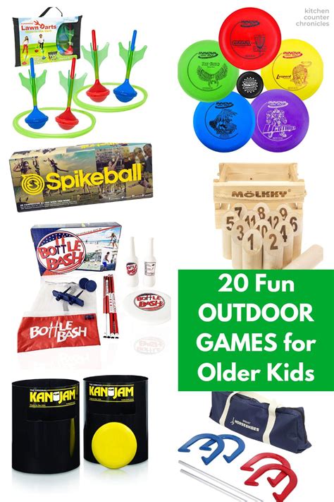 Fun Outdoor Games for Older Kids