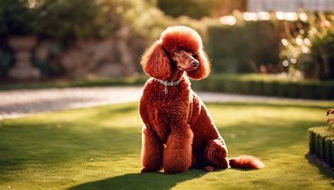 Red Poodles: Understanding Their Allure and Care - Moyen Poodle