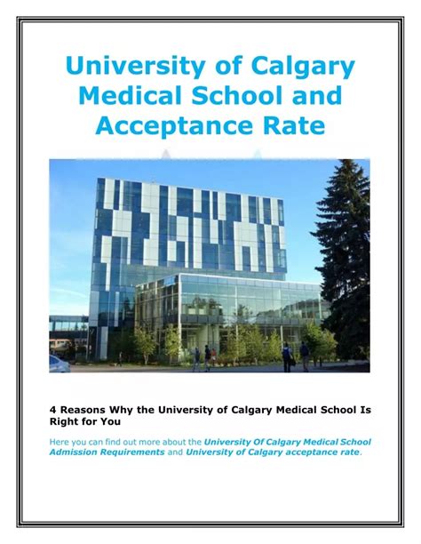 PPT - University of Calgary Medical School and Acceptance Rate PowerPoint Presentation - ID:11049439