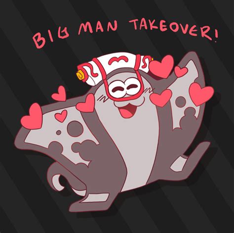 Splatoon 3 Big Man Takeover Pin | Squiidg