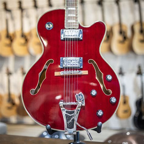 Epiphone Emperor Swingster Electric Guitar Wine Red - 711106322629