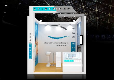 Exhibition Booth Design - 3x3 - Critalens | Exhibition booth design ...