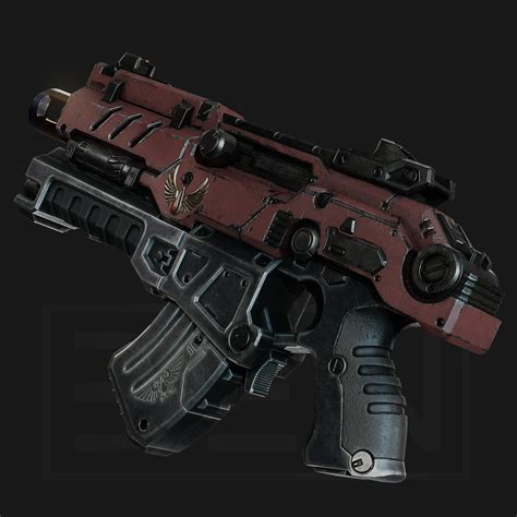 ArtStation - Warhammer 40k Bolter