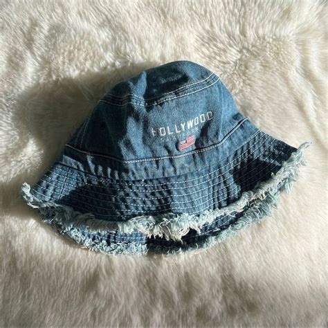 00s Denim Bucket Hat Really cute denim bucket hat... - Depop