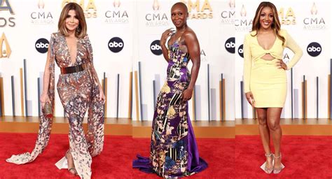 Highlights from the 2023 CMA Awards Red Carpet