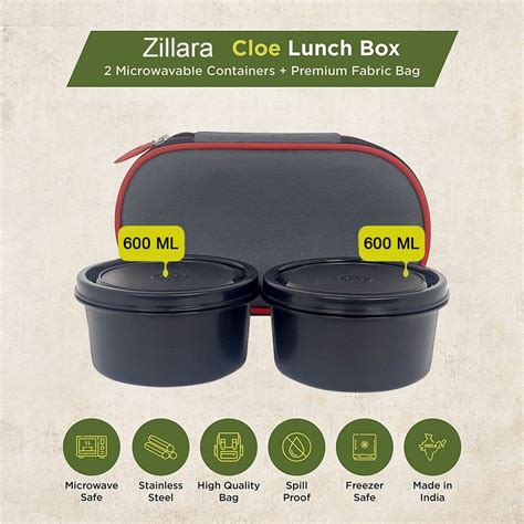 Microwave Safe Steel Lunch Box, 1000 mL at Rs 295/piece in New Delhi ...