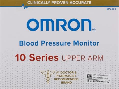 Omron® 10 Series Digital Wireless Upper Arm Blood Press Monitor, 1 ct - Smith’s Food and Drug