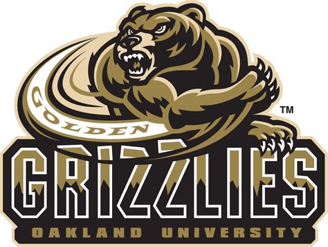 Oakland Golden Grizzlies Alternate Logo - NCAA Division I (n-r) (NCAA n ...