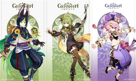 Genshin Impact Sumeru and Dendro Characters Officially Revealed