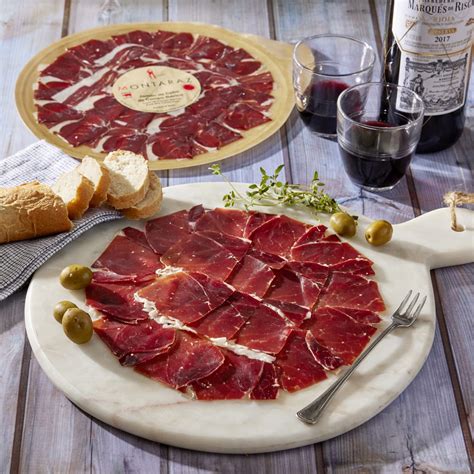 Shop Hand-Cut Platter of Iberico Ham Online | La Tienda