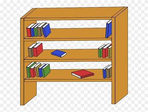 Free Download Bookshelf Clipart Bookshelf Clip Art - Bookshelf Clipart - Png Download (#1115406 ...