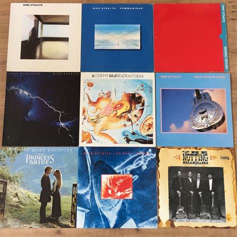 Dire Straits & Mark Knopfler - superb 7 Album Lot of Dire Straits + 2 ...