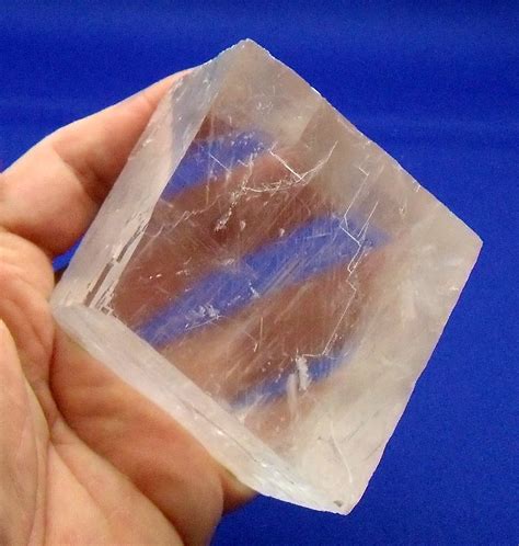 nice cleavage | One of the larger pieces of optical calcite … | Flickr