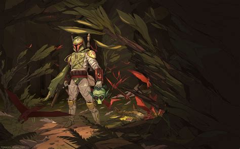 3840x1600 Resolution Boba Fett Art 3840x1600 Resolution Wallpaper ...