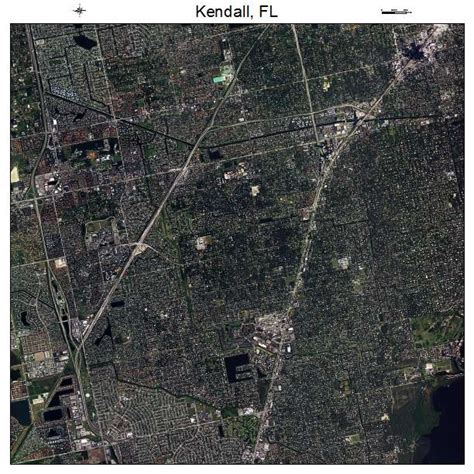 Aerial Photography Map of Kendall, FL Florida