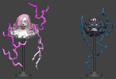 Zeus and Hera Figures - Big Mom - Charlotte Linlin One Piece 3D model 3D printable | CGTrader