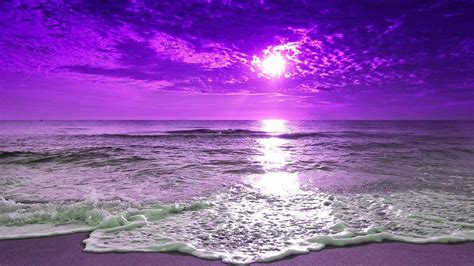 Purple Beach Wallpapers - Top Free Purple Beach Backgrounds - WallpaperAccess