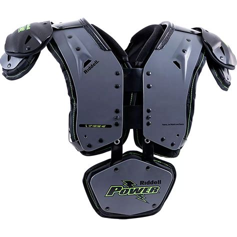 Riddell Boys' Power AMP Shoulder Pads | Academy