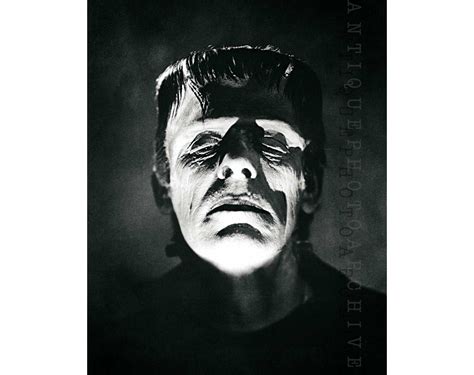 Boris Karloff Frankenstein Monster Vintage Photo Horror Movie | Etsy | Scary photography, Boris ...