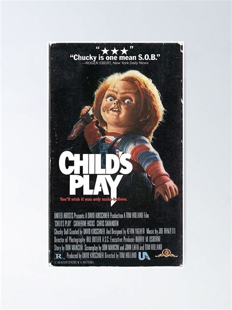 "Child's Play (1988)" Poster for Sale by metodijabele | Redbubble