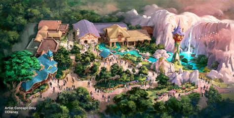 BREAKING: New Fantasy Springs Concept Art & Area Names Released, Opening Delayed to Spring 2024 ...