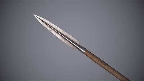 3D model Medieval Spear VR / AR / low-poly | CGTrader