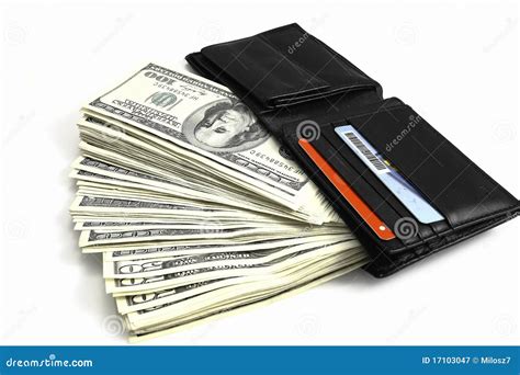 Wallet with money stock image. Image of union, wallet - 17103047